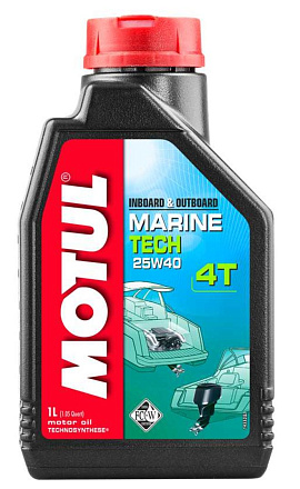MOTUL Marine Tech 4T 25W-40 фото 1 MOTUL Marine Tech 4T 25W-40 preview 1