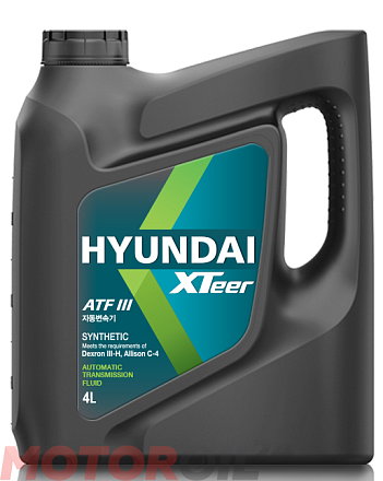 Трансмиссионное масло HYUNDAI XTeer ATF 3 preview 1
