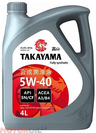 TAKAYAMA 5W-40 API SN/CF preview 1