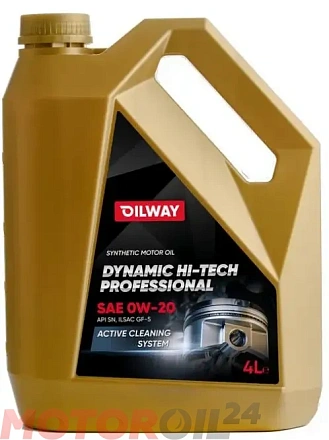 OILWAY Dynamic Hi-Tech Professional 0W-20 фото 1 OILWAY Dynamic Hi-Tech Professional 0W-20 preview 1