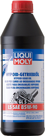 Трансмиссионное масло LIQUI MOLY Hypoid-Getriebeoil LS 85W-90 фото 1 Трансмиссионное масло LIQUI MOLY Hypoid-Getriebeoil LS 85W-90 preview 1
