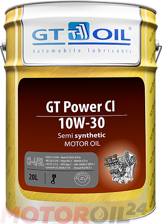 GT-OIL Power CI 10W-30 фото 1 GT-OIL Power CI 10W-30 preview 1
