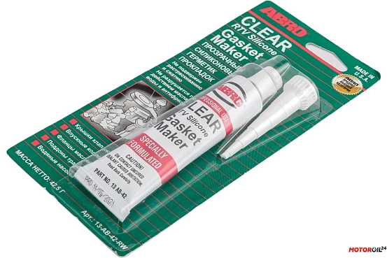 Герметик прокладок прозрачный  ABRO Clear Gasket Maker preview 1