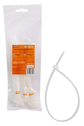 Стяжки (хомуты) AIRLINE кабельные, пластиковые, набор 60шт. - 3 preview 1