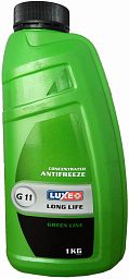 Антифриз концентрат зеленый LUXE Concentrated Antifreeze Green Line G11