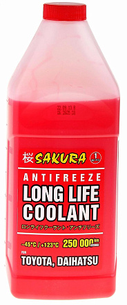 Антифриз SAKURA Red preview 1